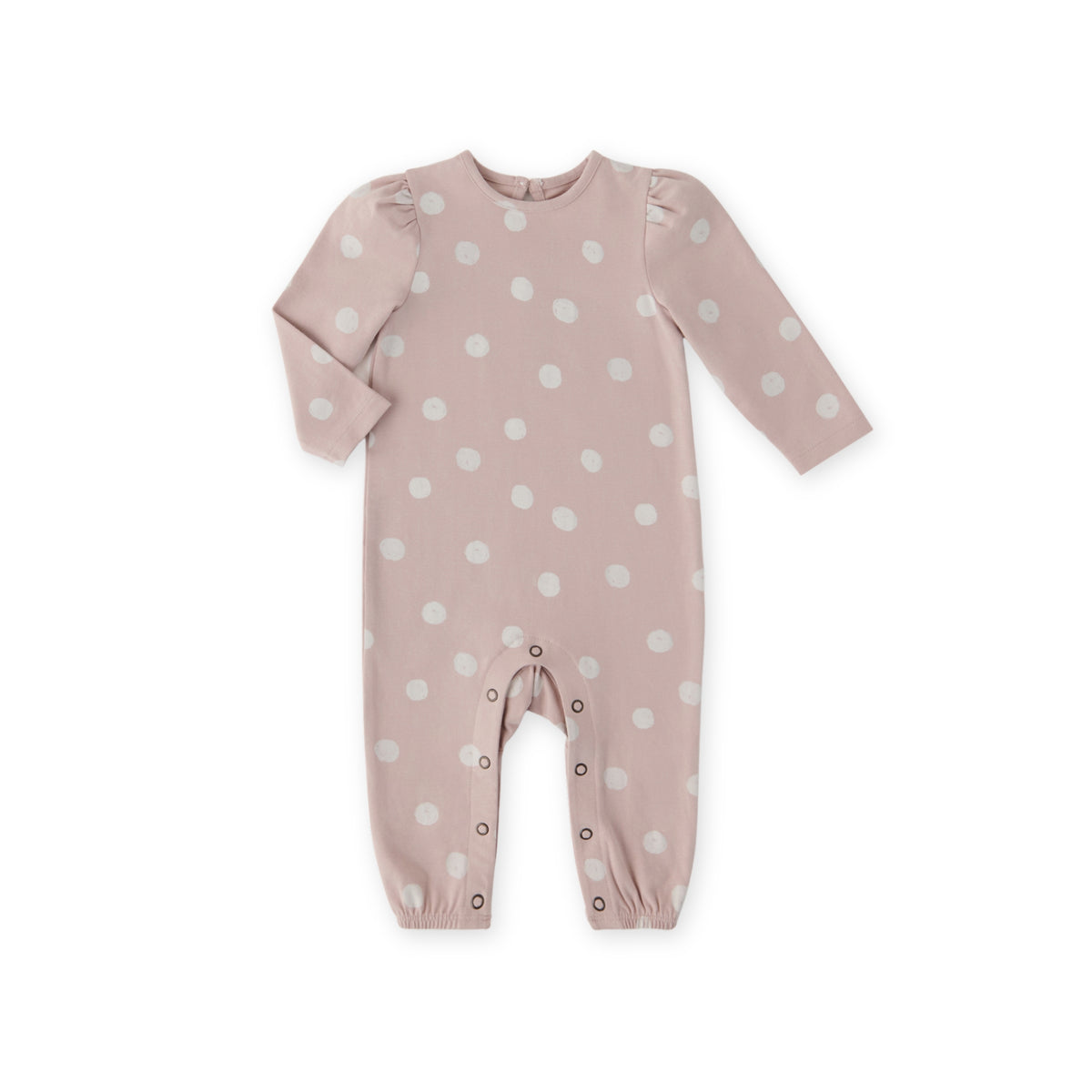 Essentials Romper - Pretty In Polka- Front