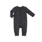 Essentials Henley Patch Pocket Romper - Criss Cross- Front