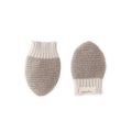 wool knit mitten portobello in neutrals pattern