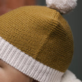 Pehr-Wool Knit Hat-Natural - Ochre-2