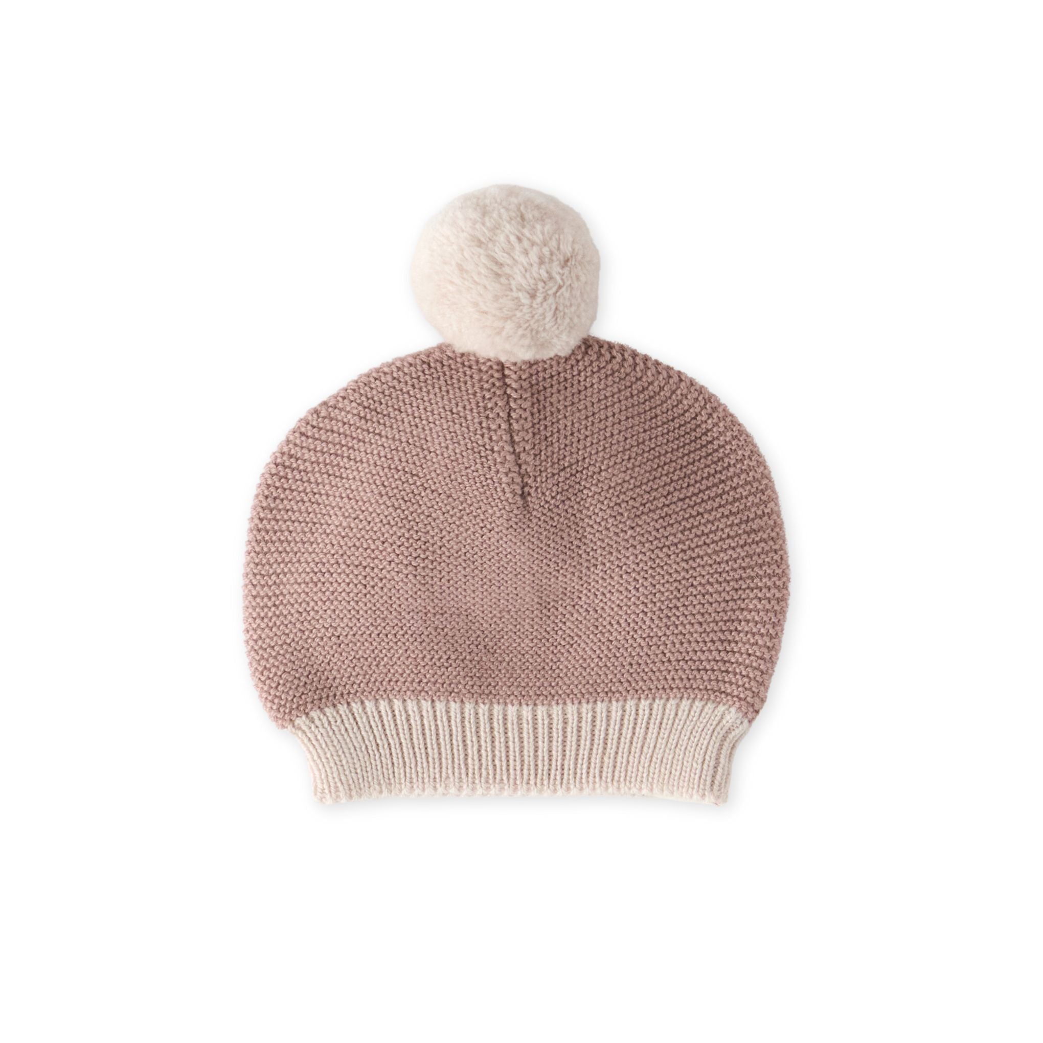 Pehr-Wool Knit Hat-Natural - Rose-1