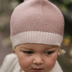 Pehr-Wool Knit Hat-Natural - Rose-4