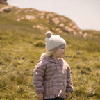 Wool Knit Hat - Rose- On Toddler- Storm Outerwear