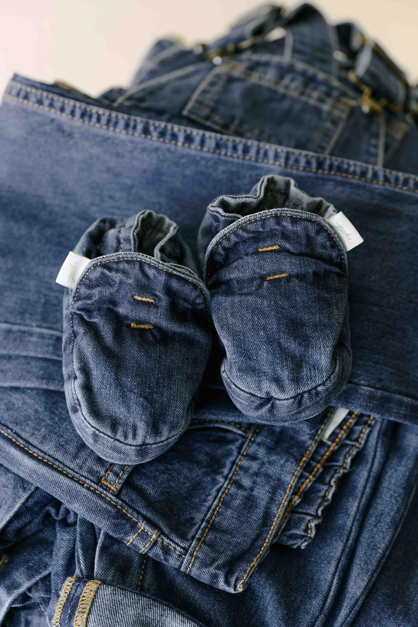 Denim Bootie Booties Pehr   