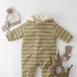 Wool Knit Mitten - Portobello