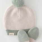 Pehr-Toddler Wool Knit Mitten-Sage-2