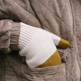 Pehr-Toddler Wool Knit Mitten-Ochre-2