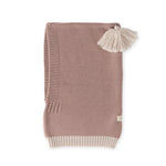 Pehr-Kids Wool Knit Balaclava-Natural - Rose-1