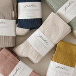 Pehr-Kids Crew Socks 3 - Pack-Ochre Set-2