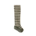 striped ribbed tights with grips sage juniper stripe in greens pattern pehr 1