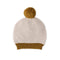 Pehr-Toddler Wool Knit Hat-Natural - Ochre-1