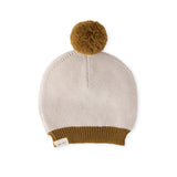 Pehr-Toddler Wool Knit Hat-Natural - Ochre-4