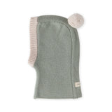 Pehr-Toddler Wool Knit Balaclava-Sage-1