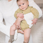 Pehr-Newborn Crew Socks 3 Pack- Mushroom-2