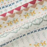 Pehr-Ribbed Baby Footless Sleeper-Fair Isle-2