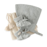 Pointelle Knit Gift Set - Soft Sea