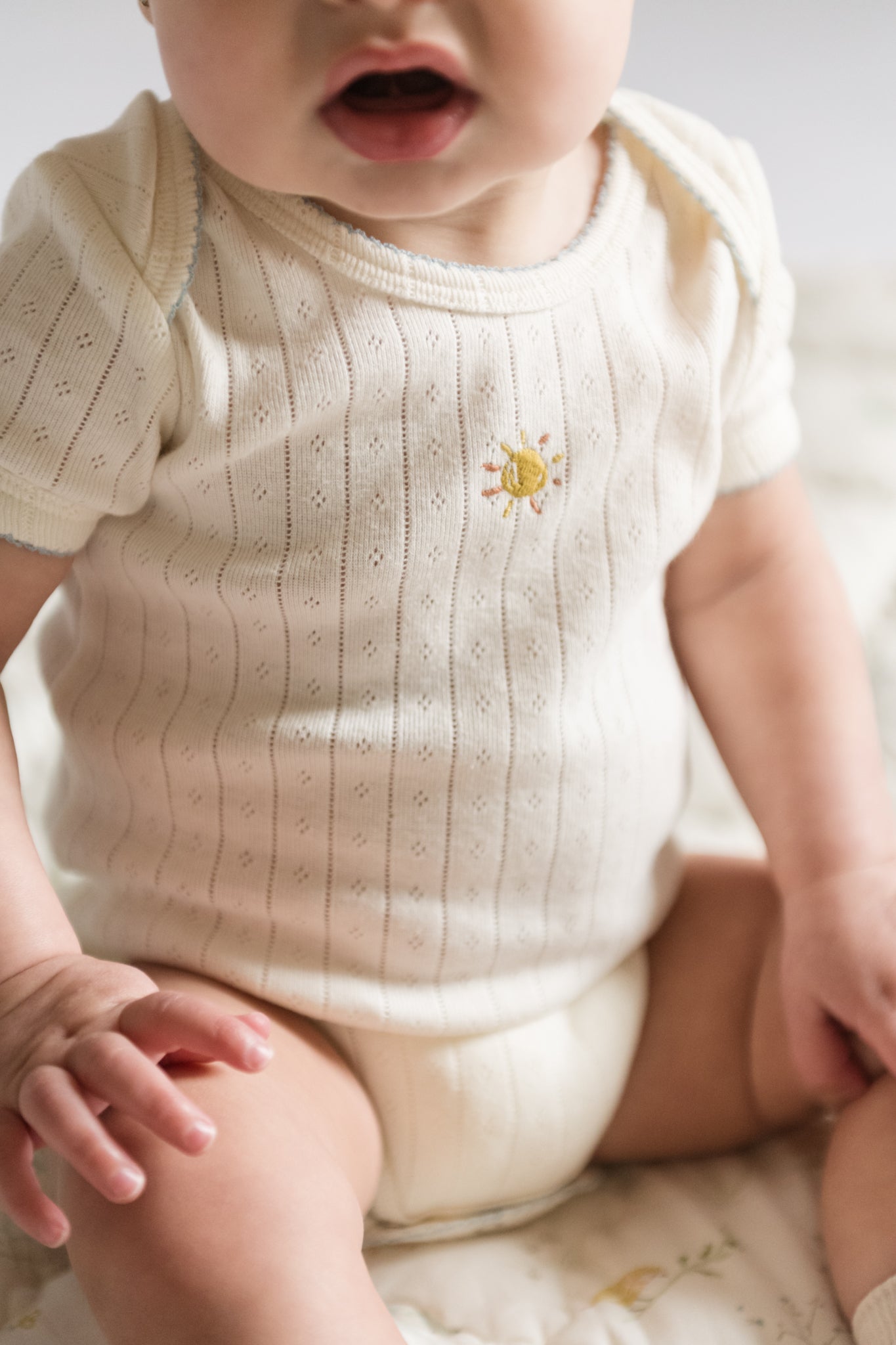 Petit Pehr Pointelle One-Piece 3-Pack - Skies