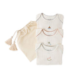Petit Pehr Pointelle One-Piece 3-Pack - Playtime