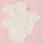 Petit Pehr Pointelle One-Piece 3-Pack - Playtime