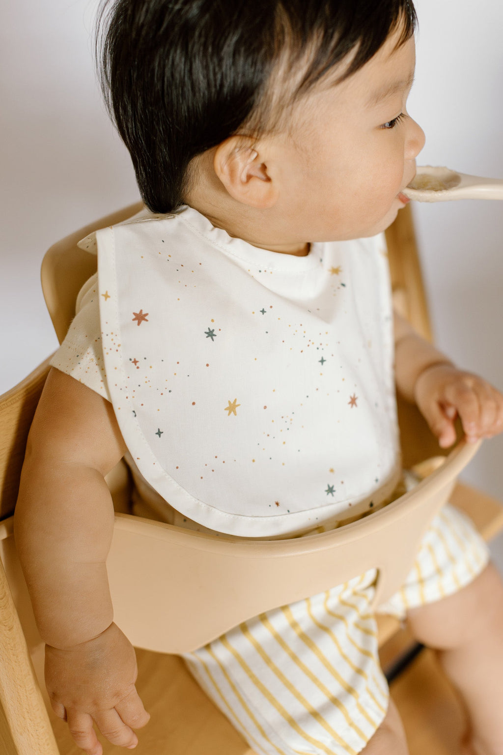 baby water repellent everyday essential baby bib celestial