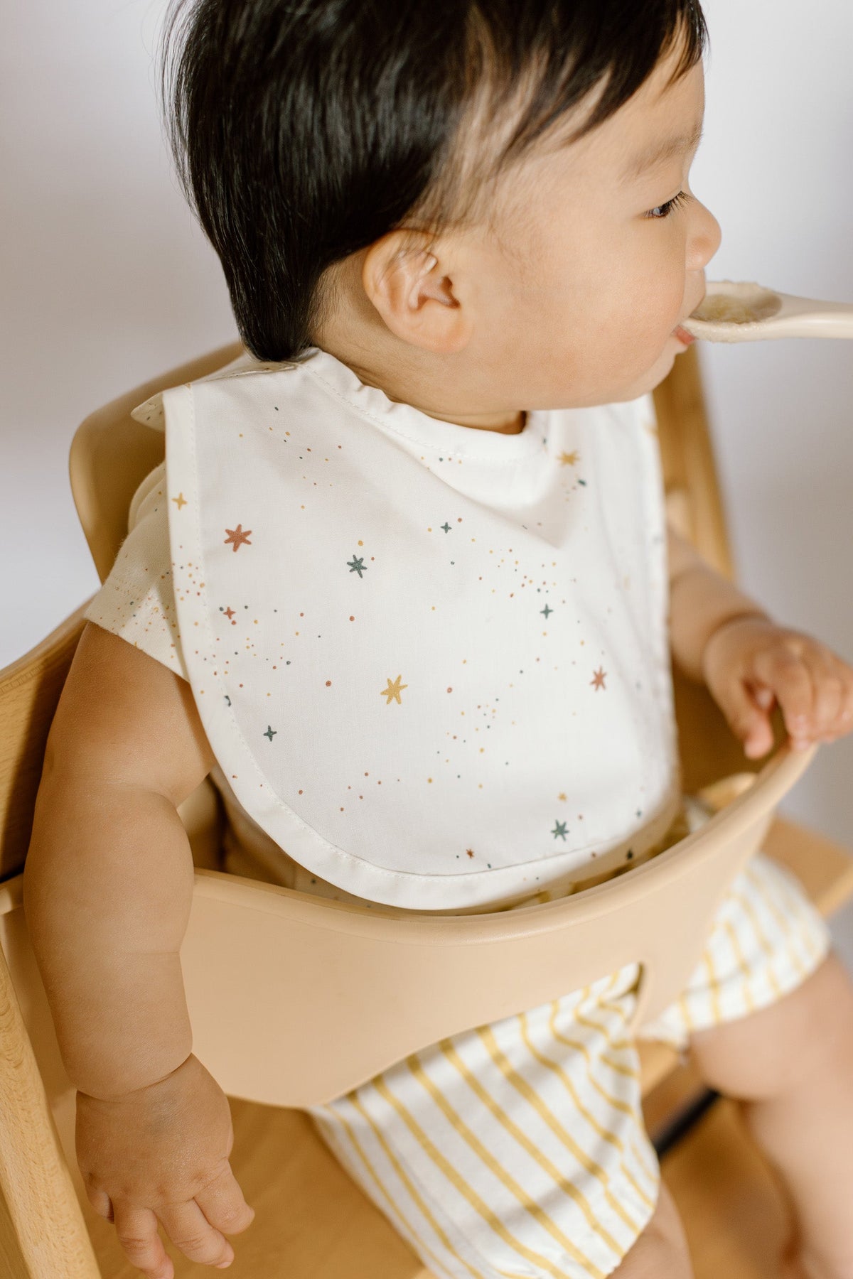 baby water repellent everyday essential baby bib celestial