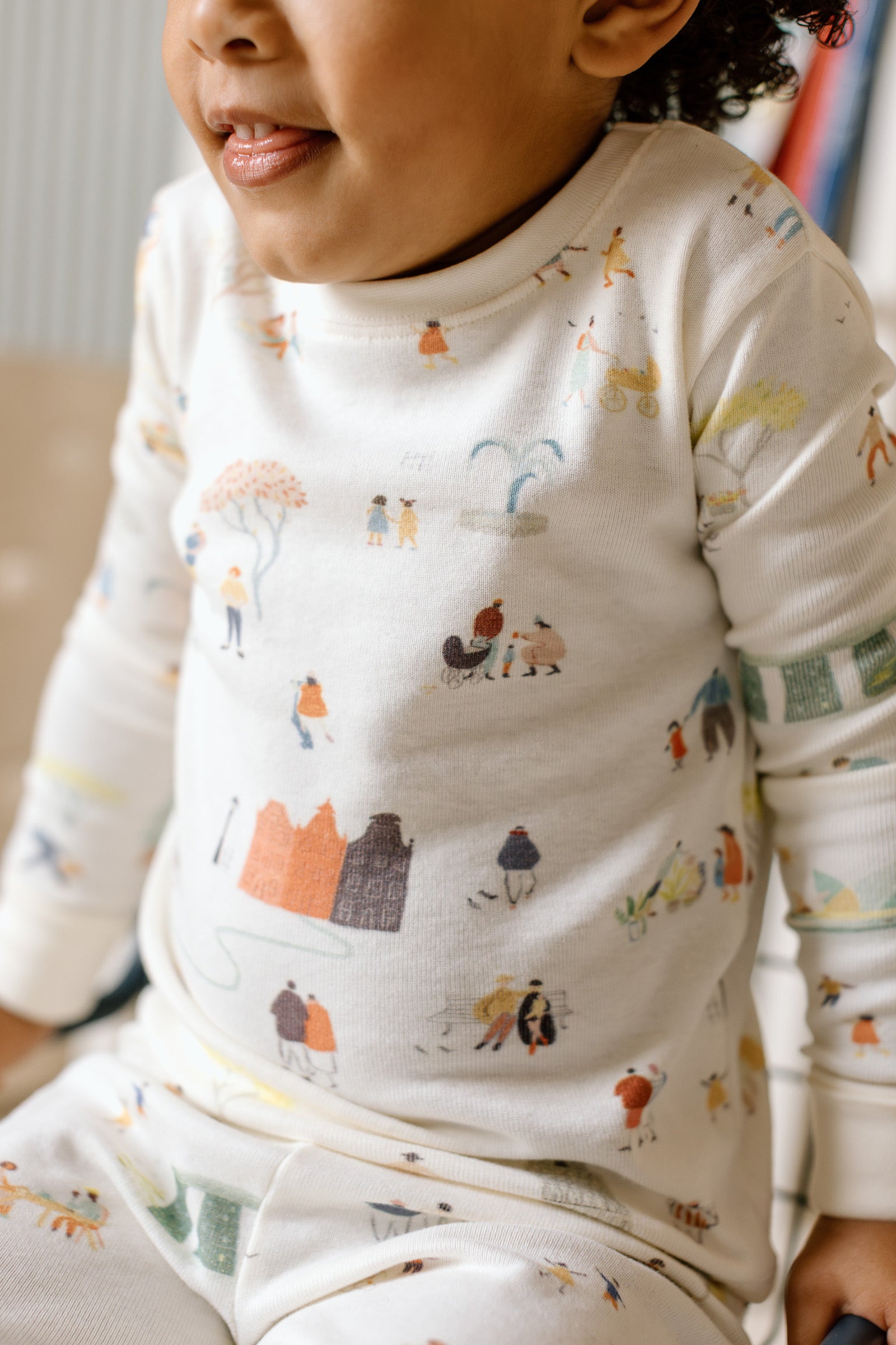 Ribbed Toddler Pajama Sleep Pehr   