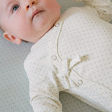 Kimono One-Piece - Pin Dot Sea