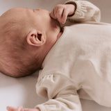 Pehr - Essentials Puff Sleeve One-Piece-Natural-Baby-4