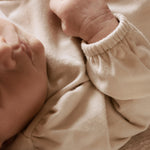 Pehr - Essentials Puff Sleeve One-Piece-Natural-Baby-5