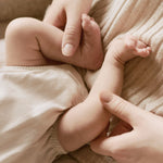 Pehr-Essentials Puff Sleeve One-Piece-Natural-Newborn-4