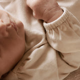 Pehr-Essentials Puff Sleeve One-Piece-Natural-Newborn-5