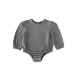 Pehr-Essentials Puff One Piece-Charcoal-Newborn-1