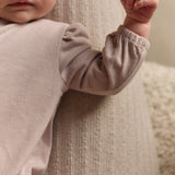 Pehr - Essentials Puff Sleeve One-Piece-Pale Pink-Baby-5