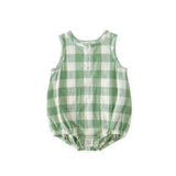 Pehr-Pocket One-Piece-Checkmate Grass-1