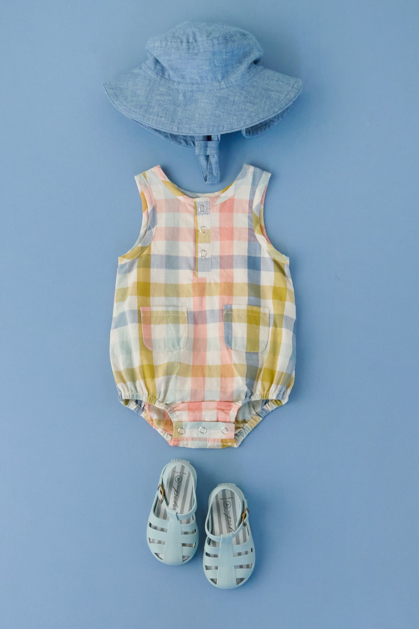 Checkmate Pocket One-Piece - Picnic