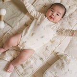 Lap Shoulder One-Piece - Forest Fable