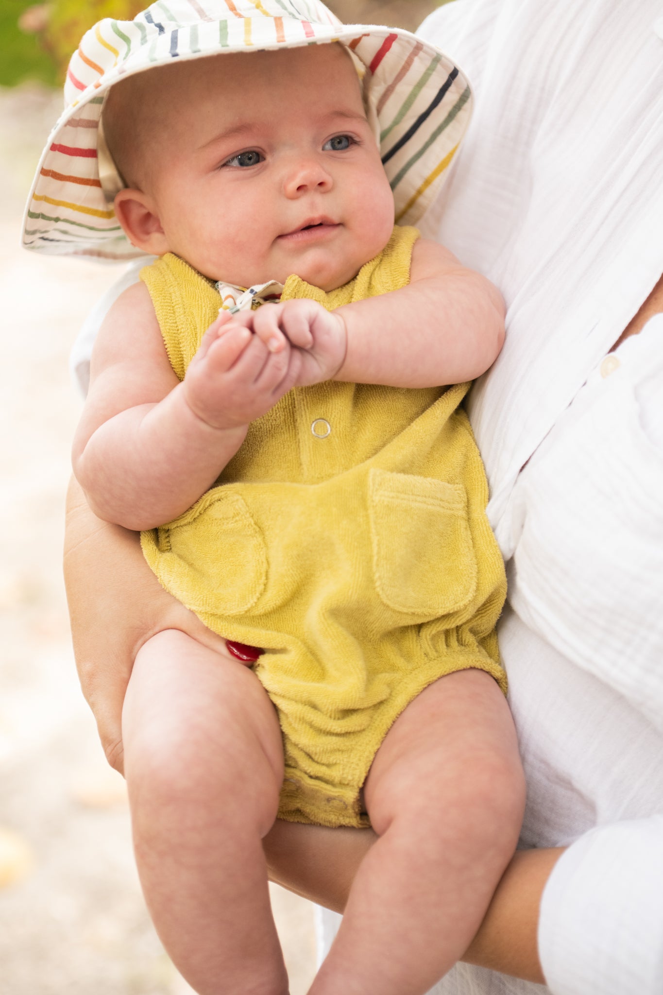 Classic Terry Pocket One Piece - Citrus