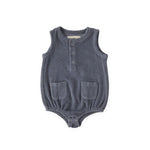 Pehr-Classic Terry Pocket One-Piece-Ocean-1