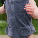 Classic Terry Pocket One Piece - Ocean