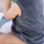 Classic Terry Pocket One Piece - Ocean