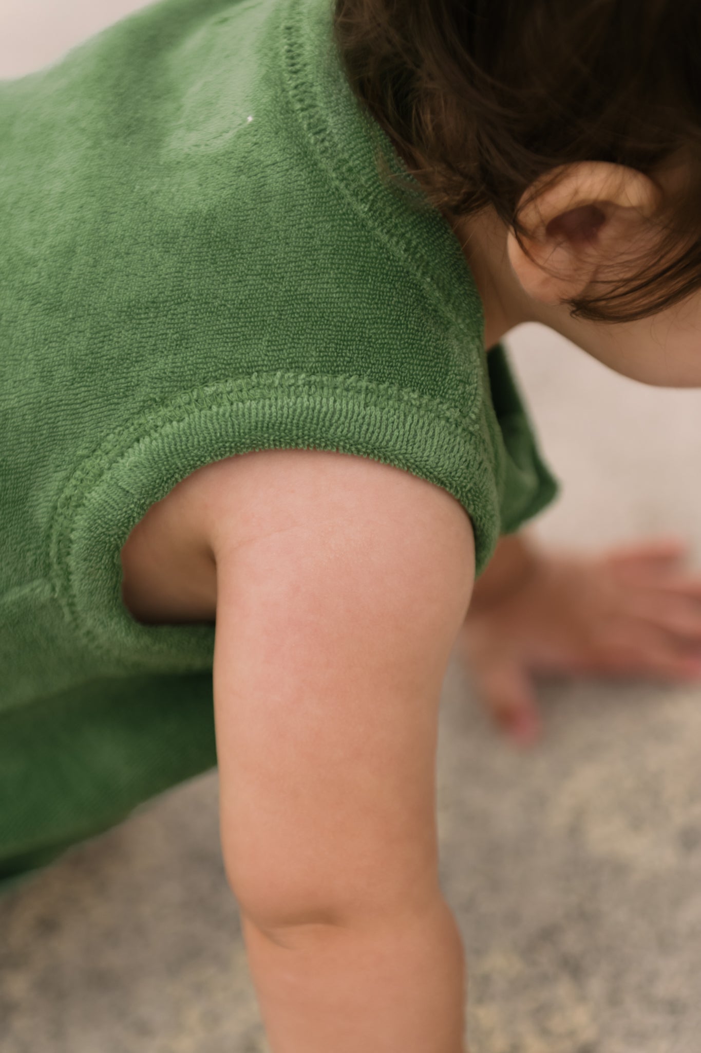 Classic Terry Pocket One-Piece - Grass