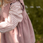 Pehr-Gingham Long Sleeve One-Piece-Thistle-6