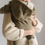 Pehr-Teddy Fleece Baby Suit-Moss-3