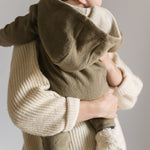 Teddy Fleece Baby Suit - Moss