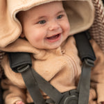 Pehr-Teddy Fleece Baby Suit-Rose Pink-2