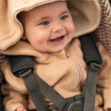 Pehr-Teddy Fleece Baby Suit-Rose Pink-2