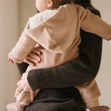 Pehr-Teddy Fleece Baby Suit-Rose Pink-4