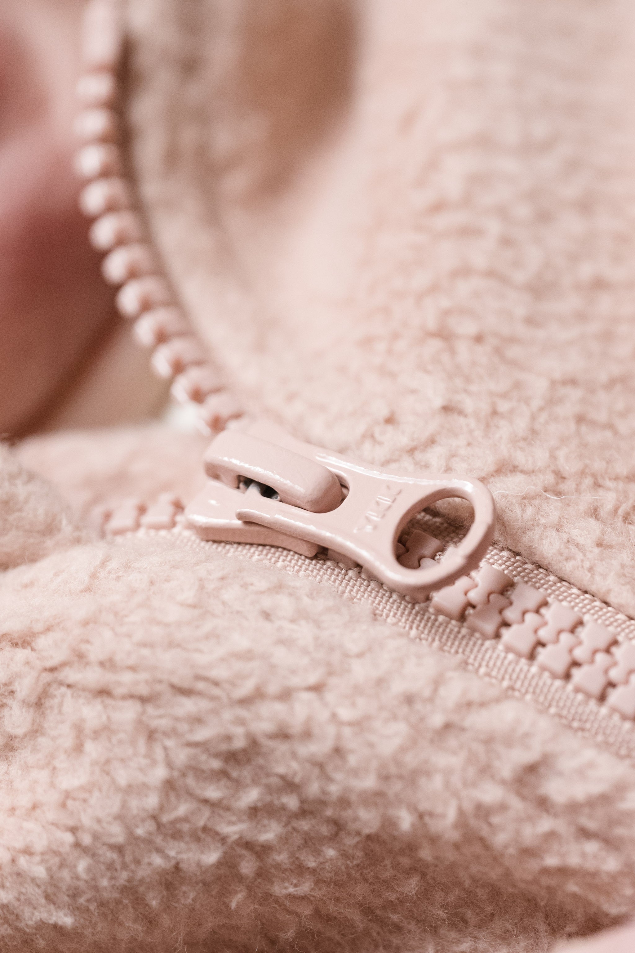 Pehr-Teddy Fleece Baby Suit-Rose Pink-5