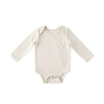 Pehr-Garment Dye Long Sleeve One-Piece-Natural-1