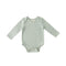 Pehr-Garment Dye Long Sleeve One-Piece-Sea-1